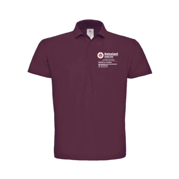 Polo Cnosfap SB Elettrico Bordeaux