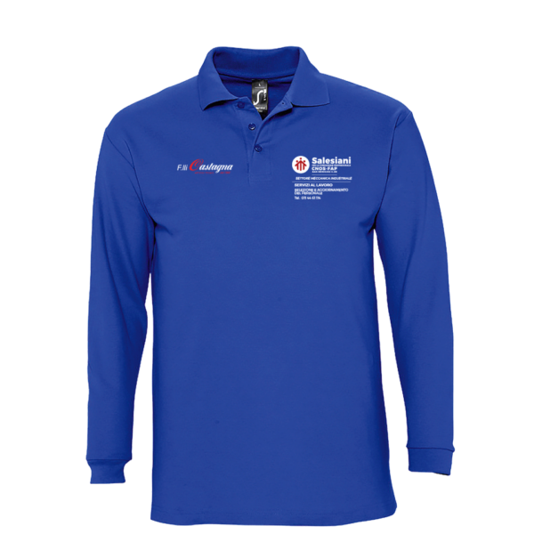 Polo Cnosfap SB Meccanica industriale Royal Blu