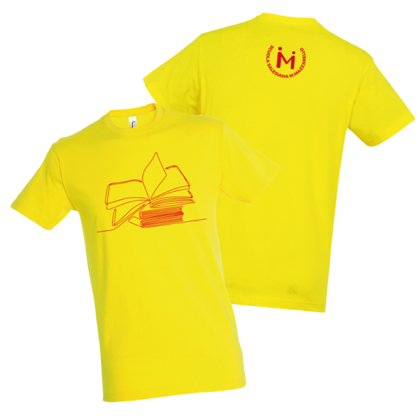 T-shirt primaria Book - Scuola Madre Mazzarello