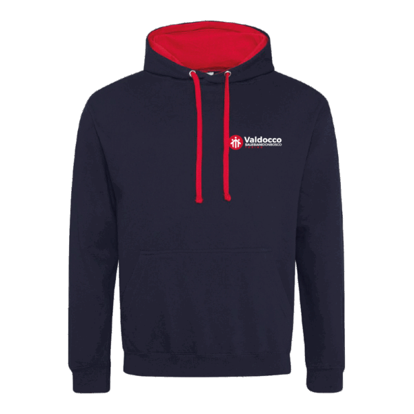 Felpa bicolore -  Scuola Oratorio Valdocco