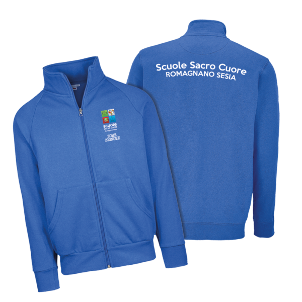 Felpa Garzata bambino - Sacro Cuore Romagnano Sesia